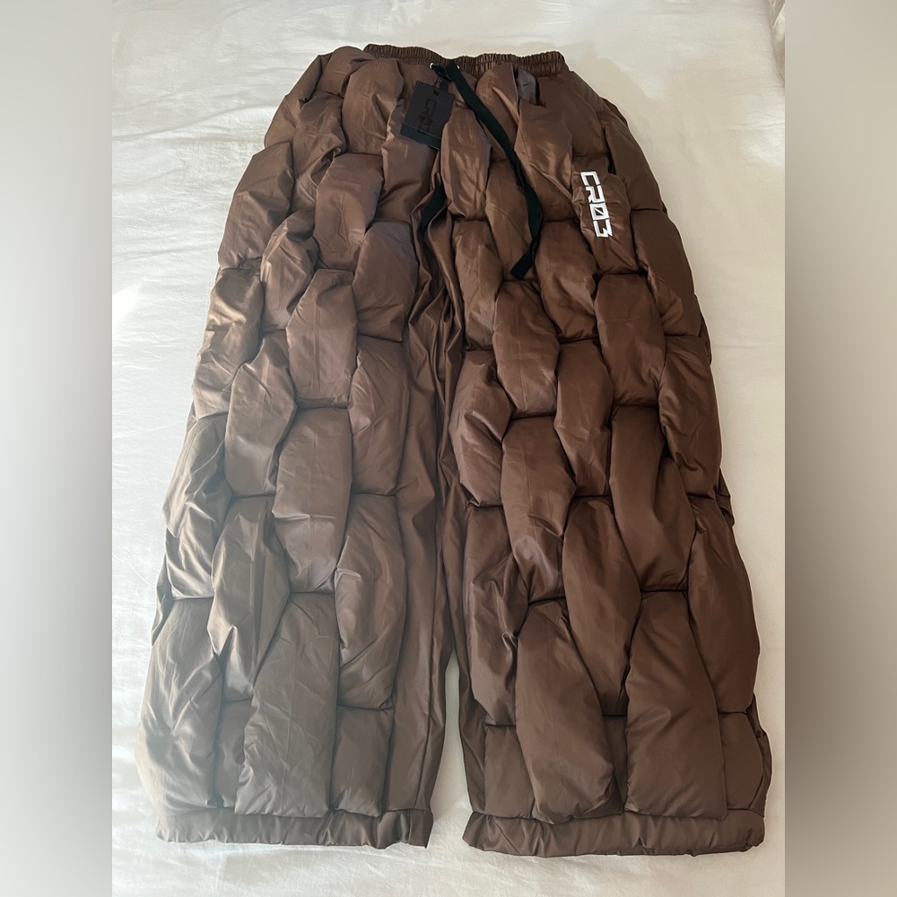 Cristian Zerotre Glacier Bronze Weave Pants